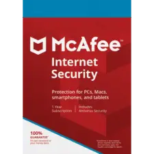 McAfee Internet Security – 1-Year / 1-Device